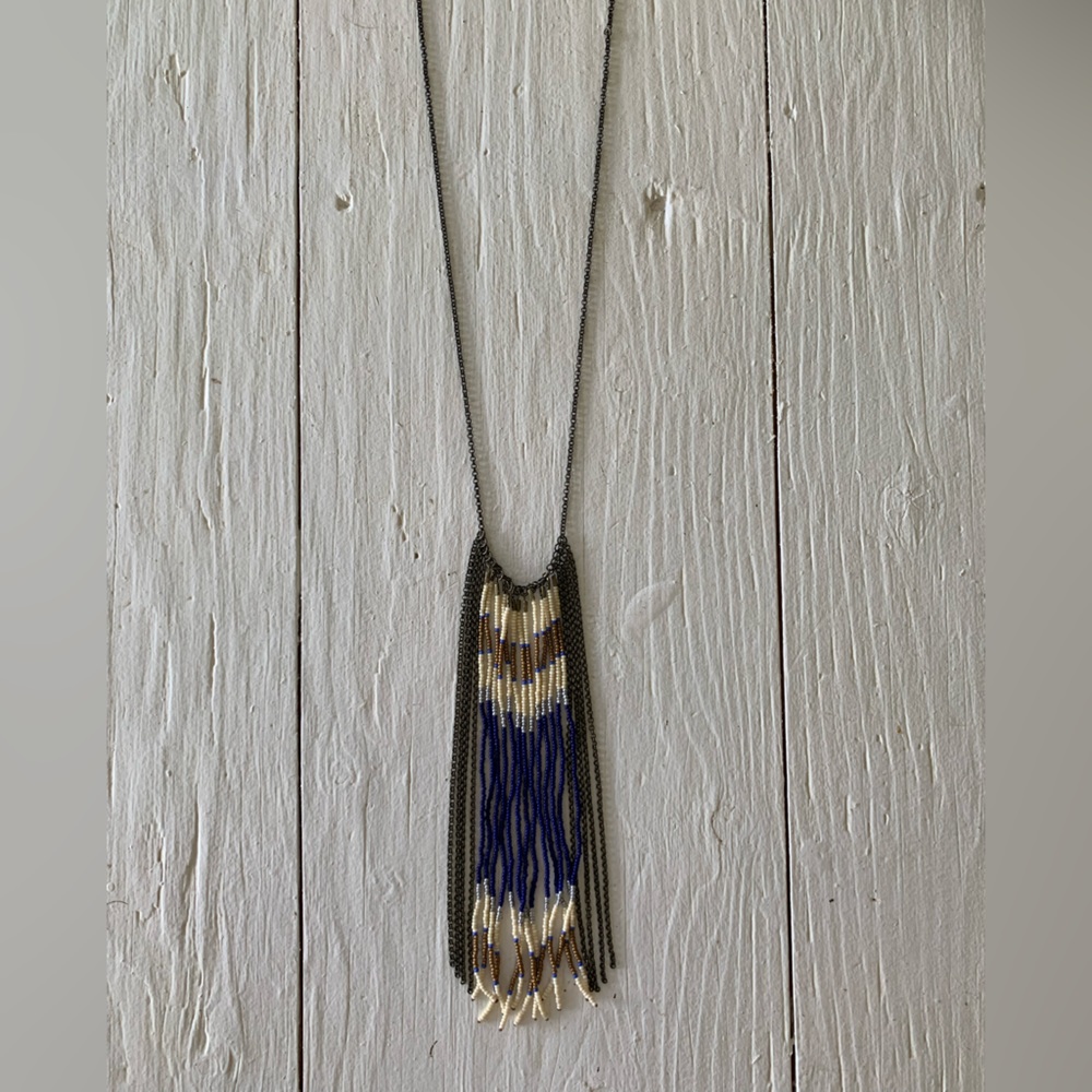 Ghost Dancer beaded necklace